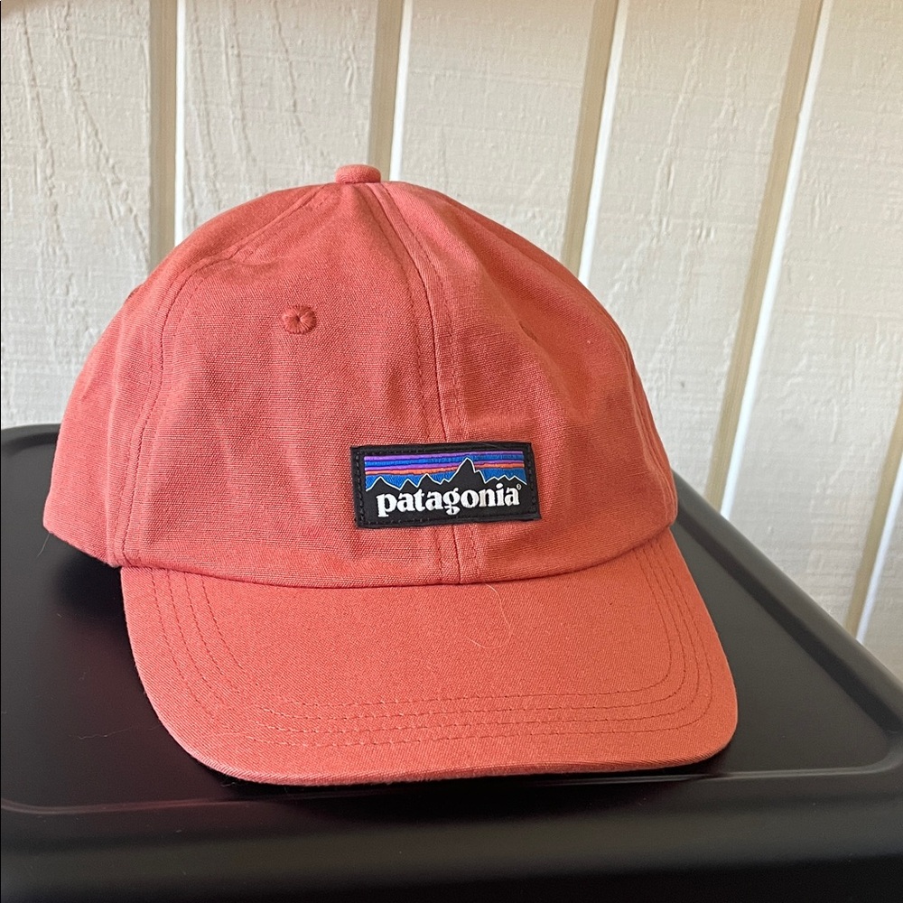 Patagonia Coral Red Baseball Cap